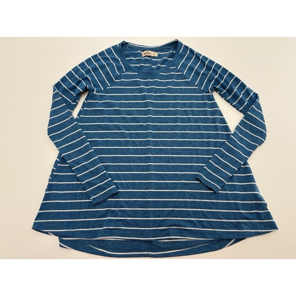Hollister Tops - Women's Y2K Hollister Blue White Stripped Long Sleeve Top Bella Swan SZ Small